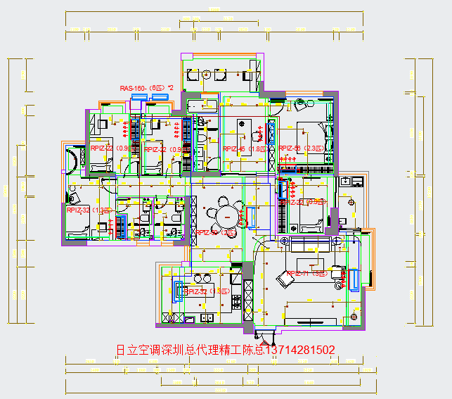 日立空调深圳总代理精工陈总13714281502